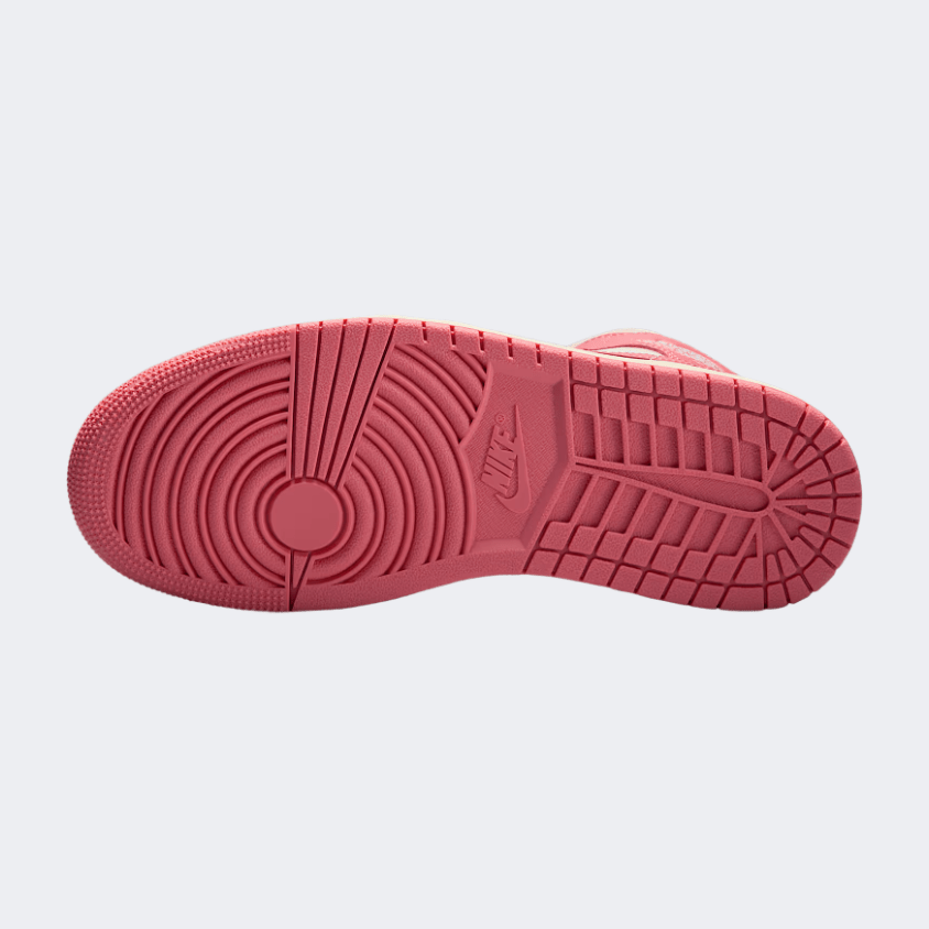 Nike Air Jordan 1 Mid Women Lifestyle Shoes Pink - Medaid International