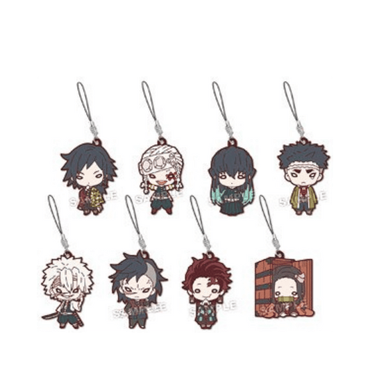 Demon Slayer Nitotan Kimetsu Rubber Mascot3 BY MEGAHOUSE - Medaid International