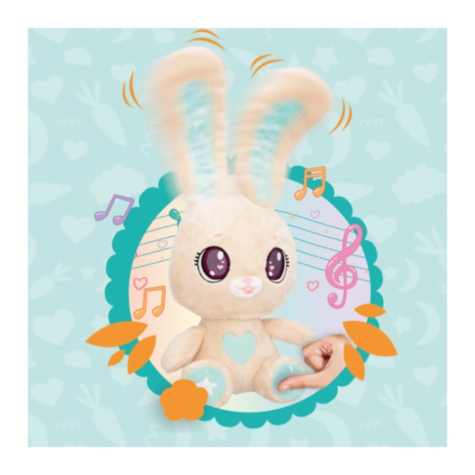 PEEKAPETS INTERACTIVE BUNNY PLUSH by Toypro - Medaid International