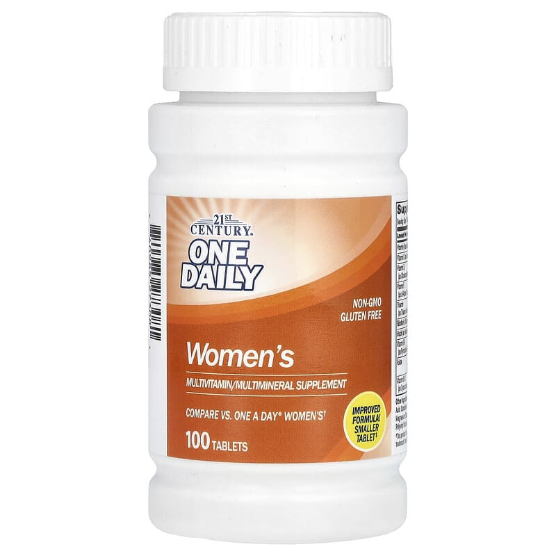 21st Century, One Daily, Women's, 100 Tablets - Medaid