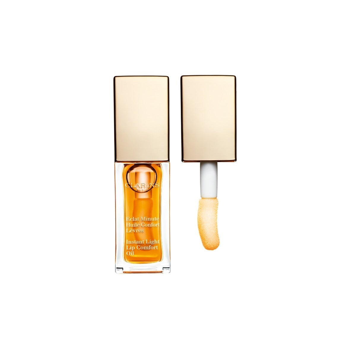 CLARINS Instant light Lip Comfort oil 01 HONEY 7ML - Medaid International