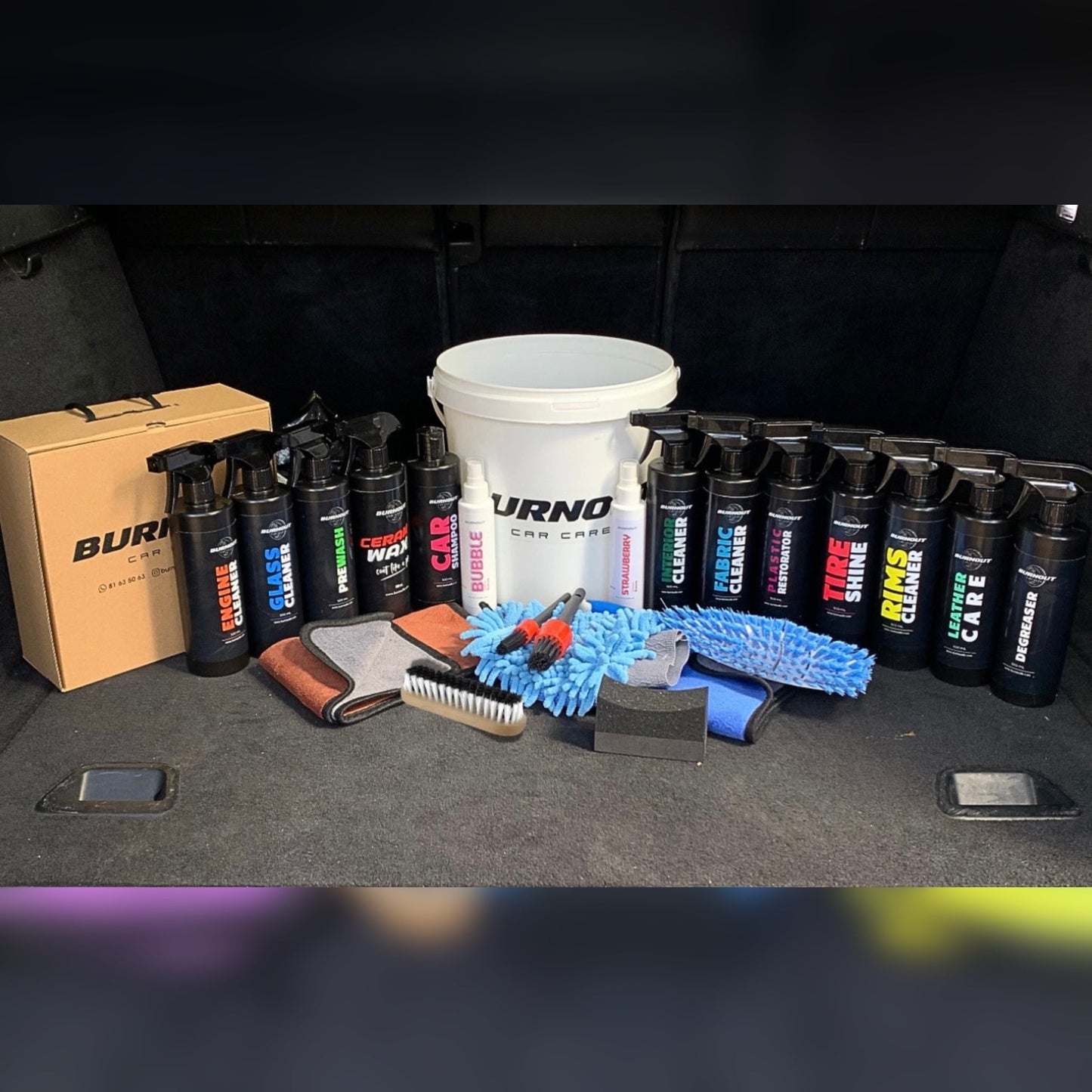 The Burnout All-in-One Detailing Kit - Medaid International