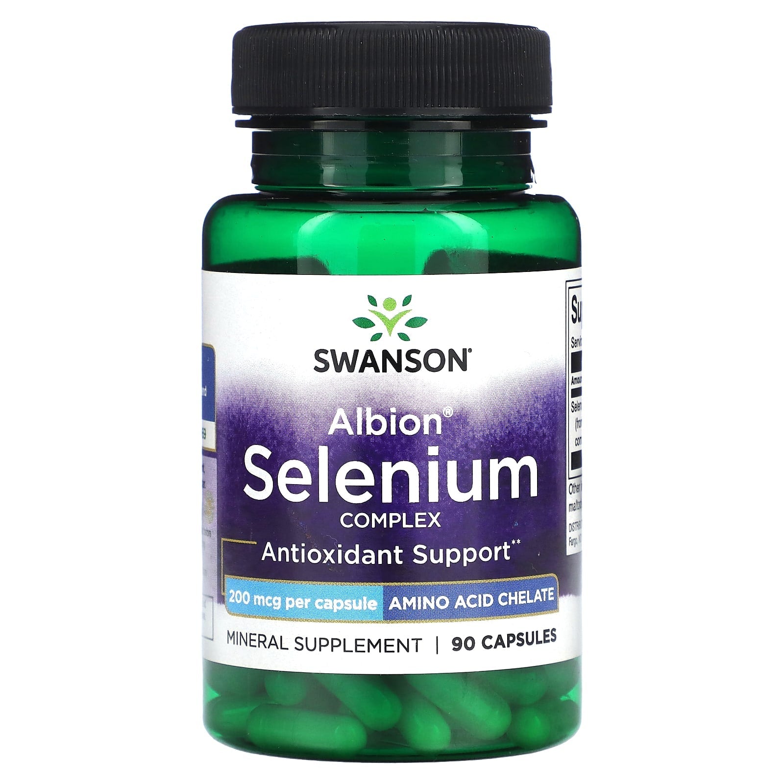 Swanson, Albion Selenium Complex, 200 mcg , 90 Capsules - Medaid International