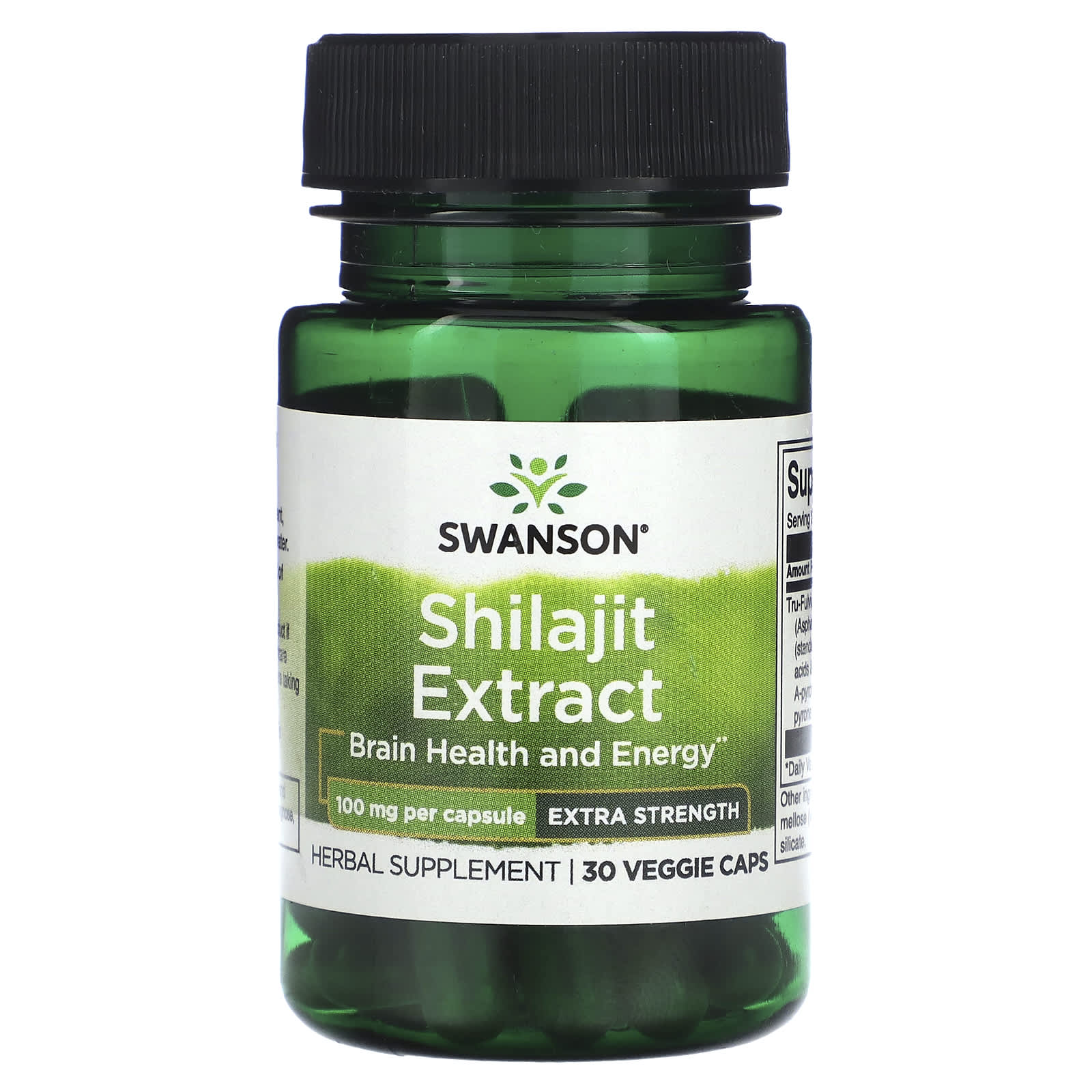 Swanson, Shilajit Extract, 100 mg, 30 Veggie Caps - Medaid International