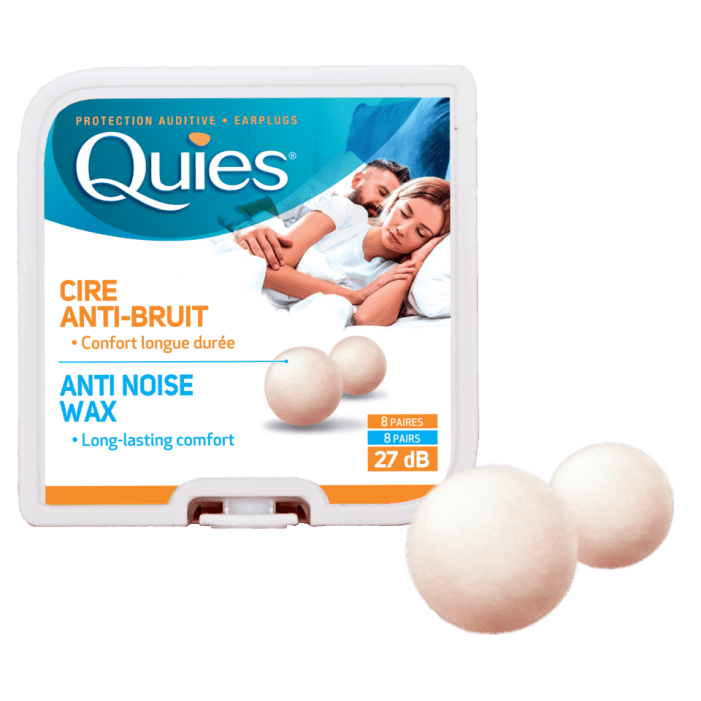 Quies Anti-Noise Wax Earplugs - Medaid