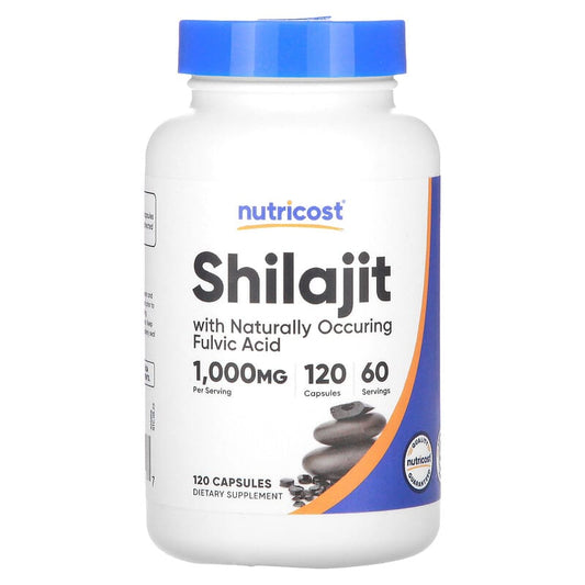 Nutricost, Shilajit, 1,000 mg , 120 Capsules - Medaid International