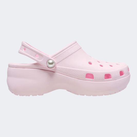 Crocs Classic Platform Pearl Clog Women Lifestyle Pink Milk - Medaid International