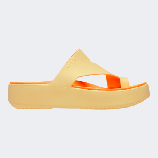 Crocs Getaway Platform Toe Loop Women Lifestyle Sandal Golden Hour - Medaid International