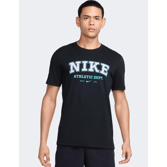 Nike Dri-Fit HBR Print Men Training T-Shirt Black - Medaid International