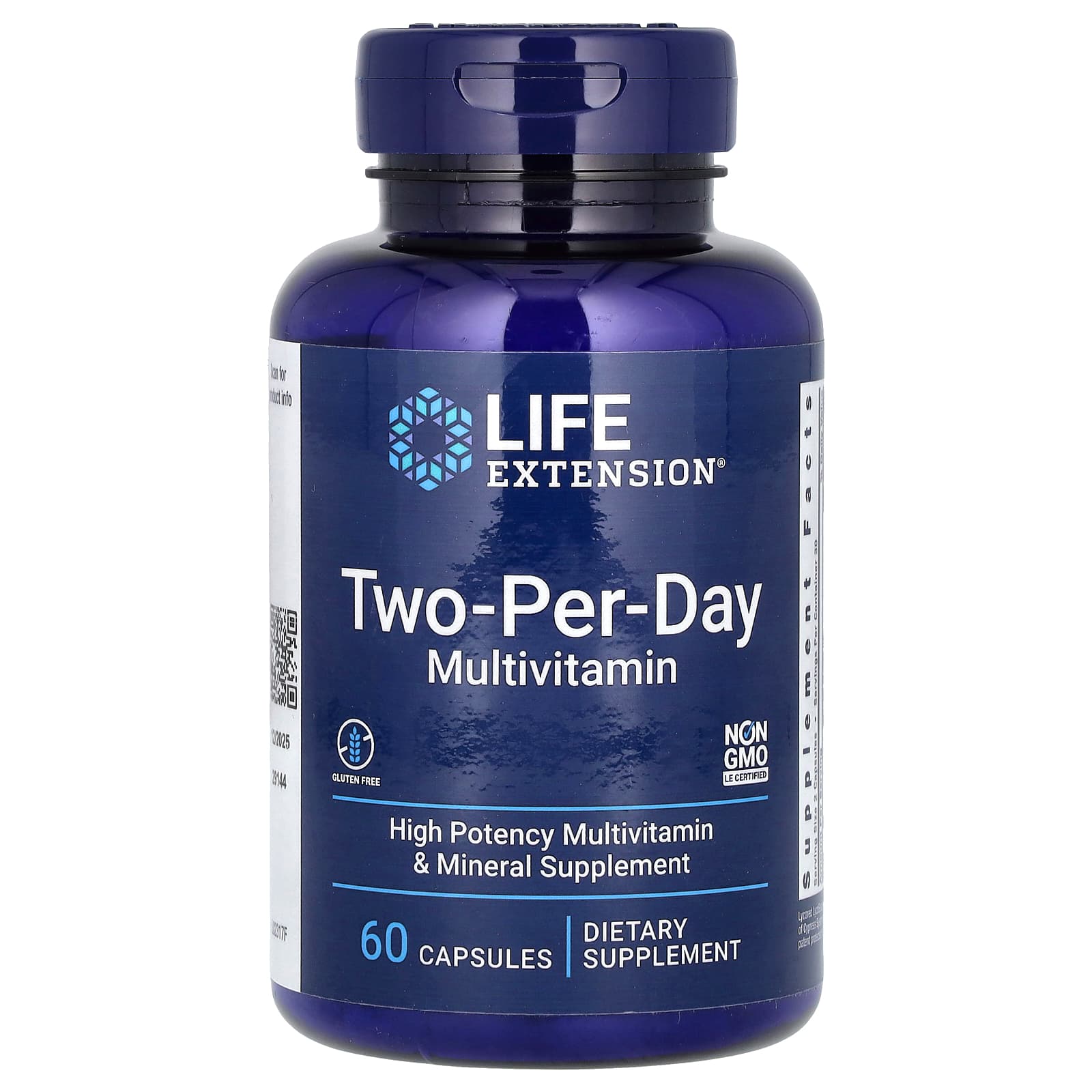 Life Extension, Two-Per-Day Multivitamin, 60 Capsules - Medaid International