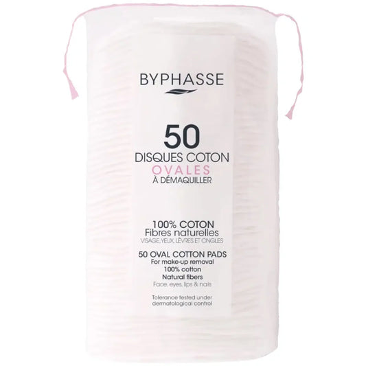 Byphasse 50 oval cotton pads - Medaid