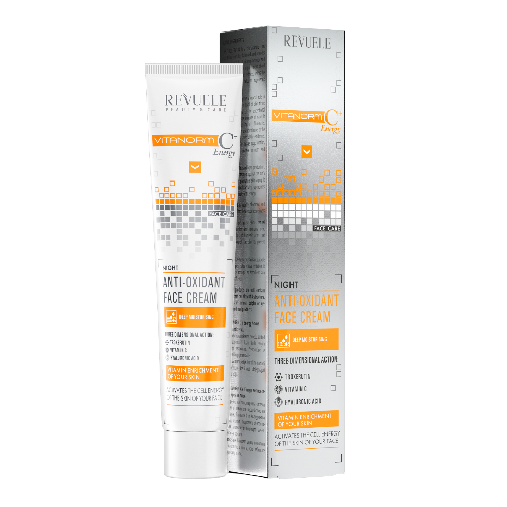 Revuele Vitanorm C+ Energy Night Antioxidant Face Cream 50 ml - Medaid