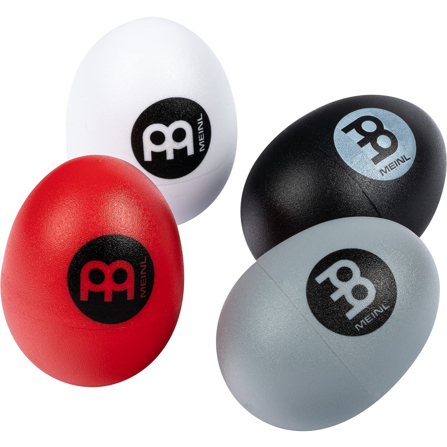 Meinl Percussion Set Egg Shakers 4-Piece Pack for All Music with Different Volume — NOT Made in China — Durable All-Weather, 2-Year Warranty (ES - Medaid International