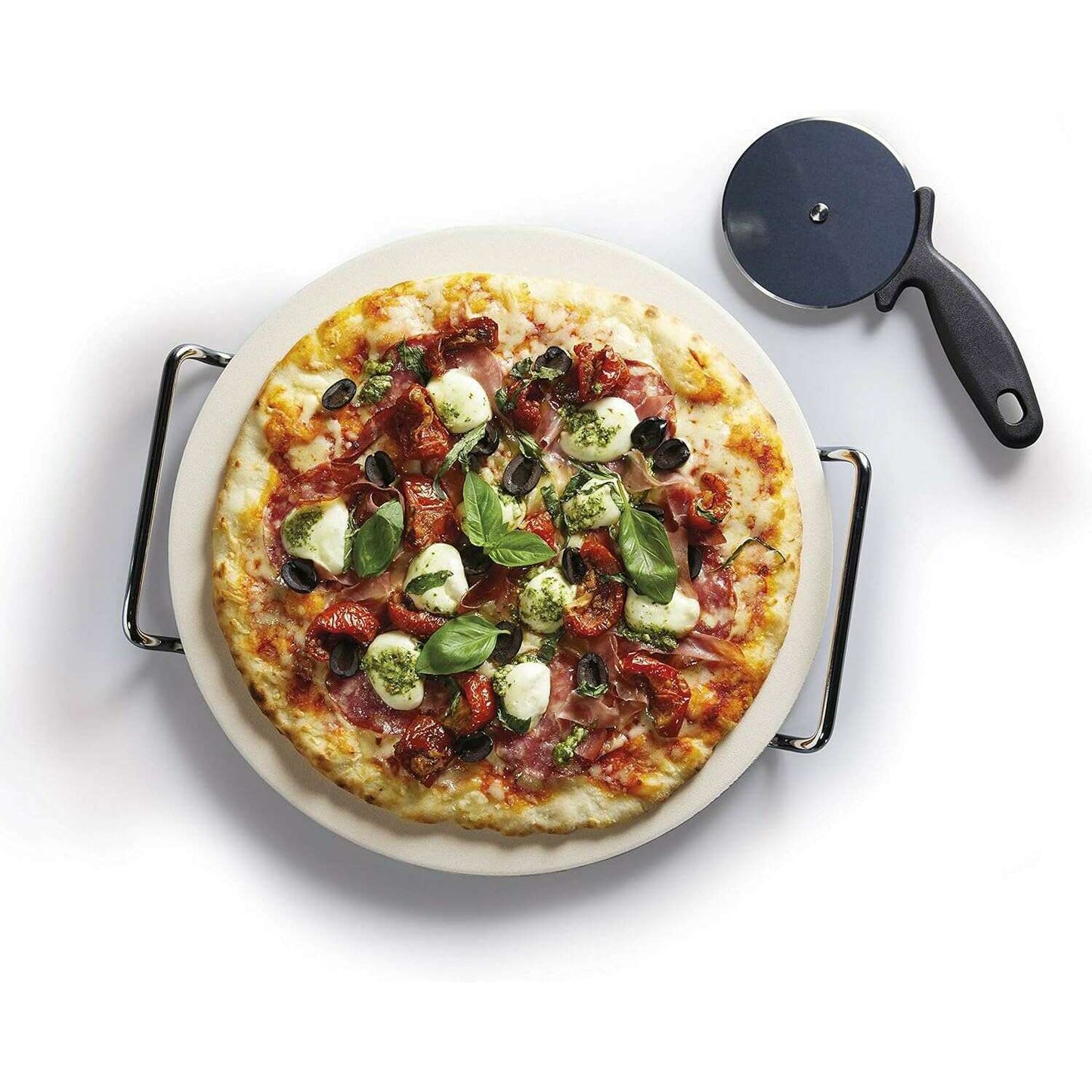 World of Flavours Italian Pizza Stone Set - Medaid International