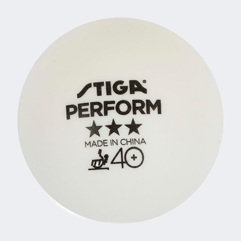 Stiga Perform  Tabl-Tenni Ball White - Medaid International