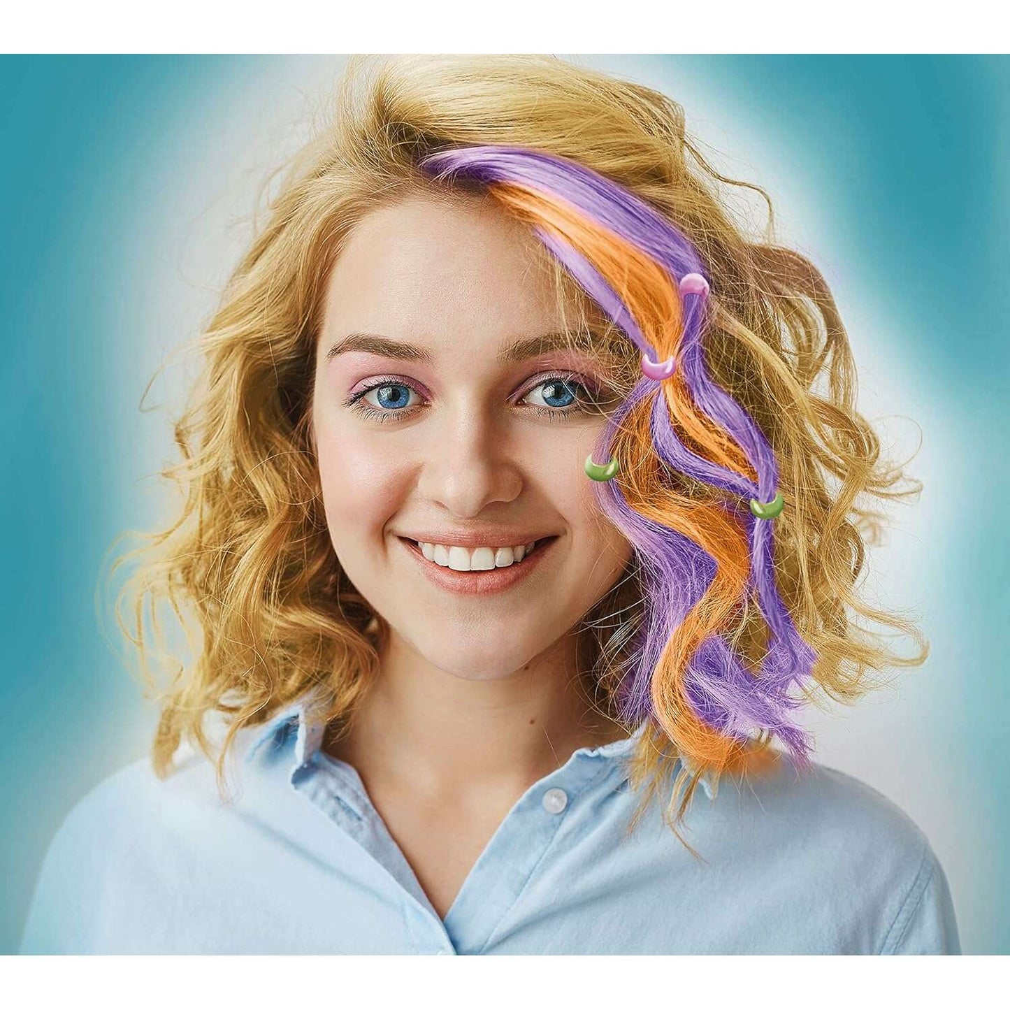 Crazy Chic Trendy Hair Coloring Kit, Washable - Medaid International