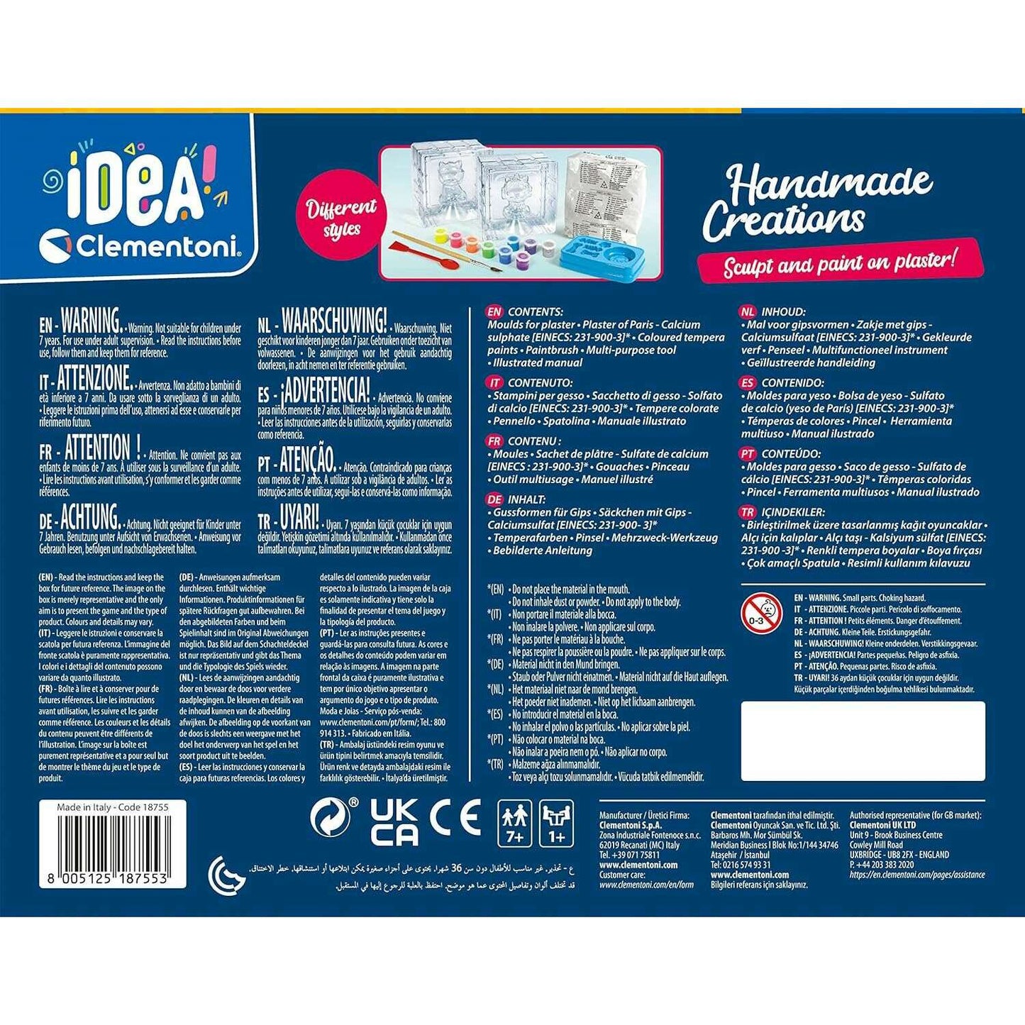 Handmade Creations-Kit for Model and Painting Characters - Medaid International