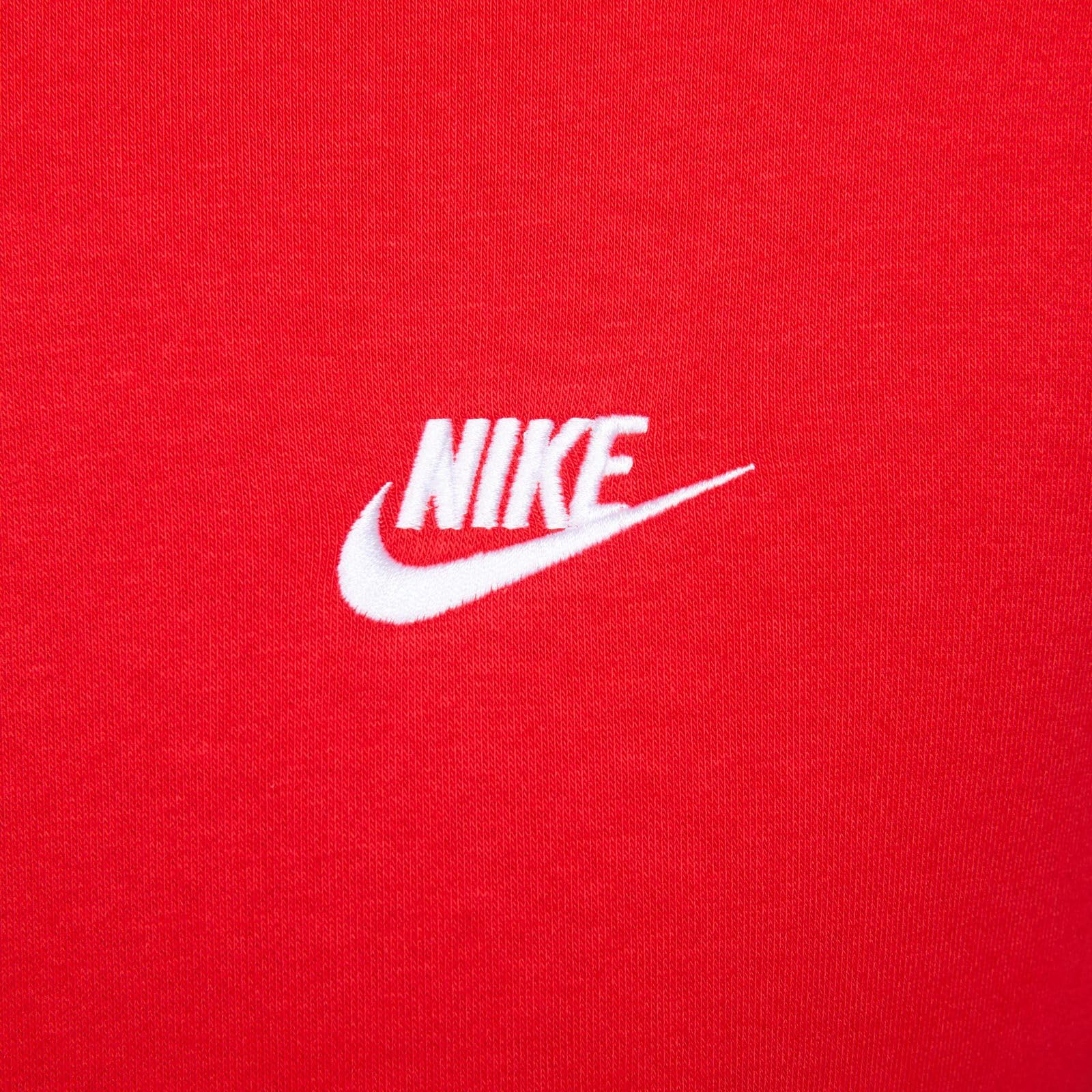 Nike Men's Sportswear Club Fleece Full Zip-Up Hoodie Men, University Red, M - Medaid International