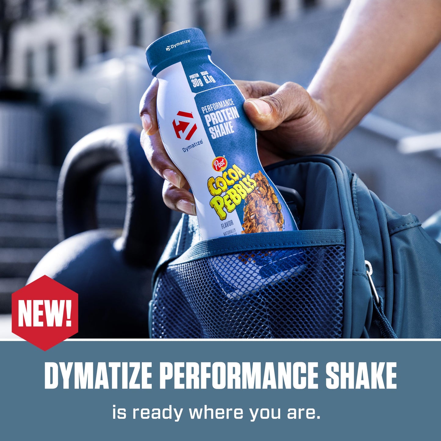Dymatize Performance Protein Shake, Cocoa Pebbles, 30g of Protein, 6.1g BCAA for Muscle Recovery, No Added Sugar, Low Fat, 24 Vitamins and Minerals, Gluten-Free, Ready to Drink, On-the-Go Snack, 11.5fl oz, 12 pack - Medaid International