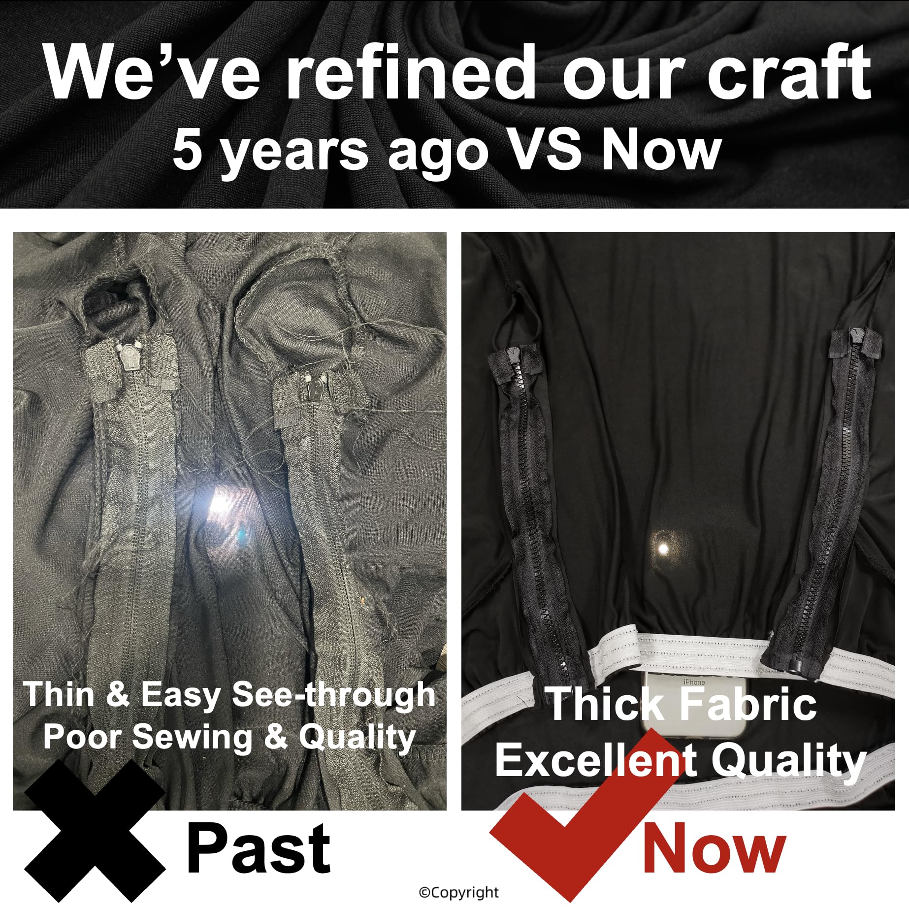 Water Resistant Stretch Computer Office Chair Cover with Durable Zipper Universal Washable Removable Spandex Rotating Boss Chair Slipcovers Anti-dust Soft Desk Chair Seat Protector for Dogs Cats Pets - Medaid International