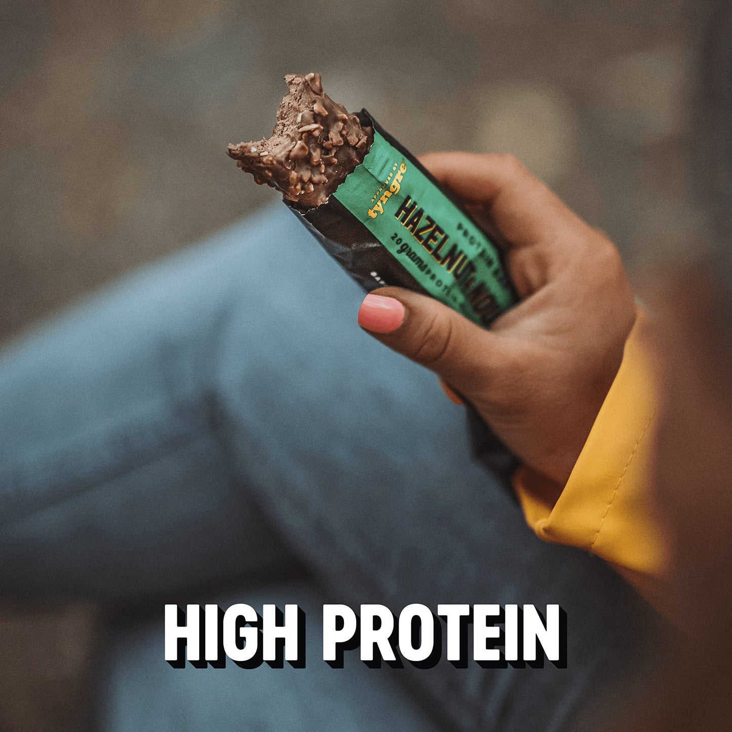 | 20g protein low carb chocolate bars | after workout low calorie snacks 12 x 55g (Hazelnut & Nougat) - Medaid International