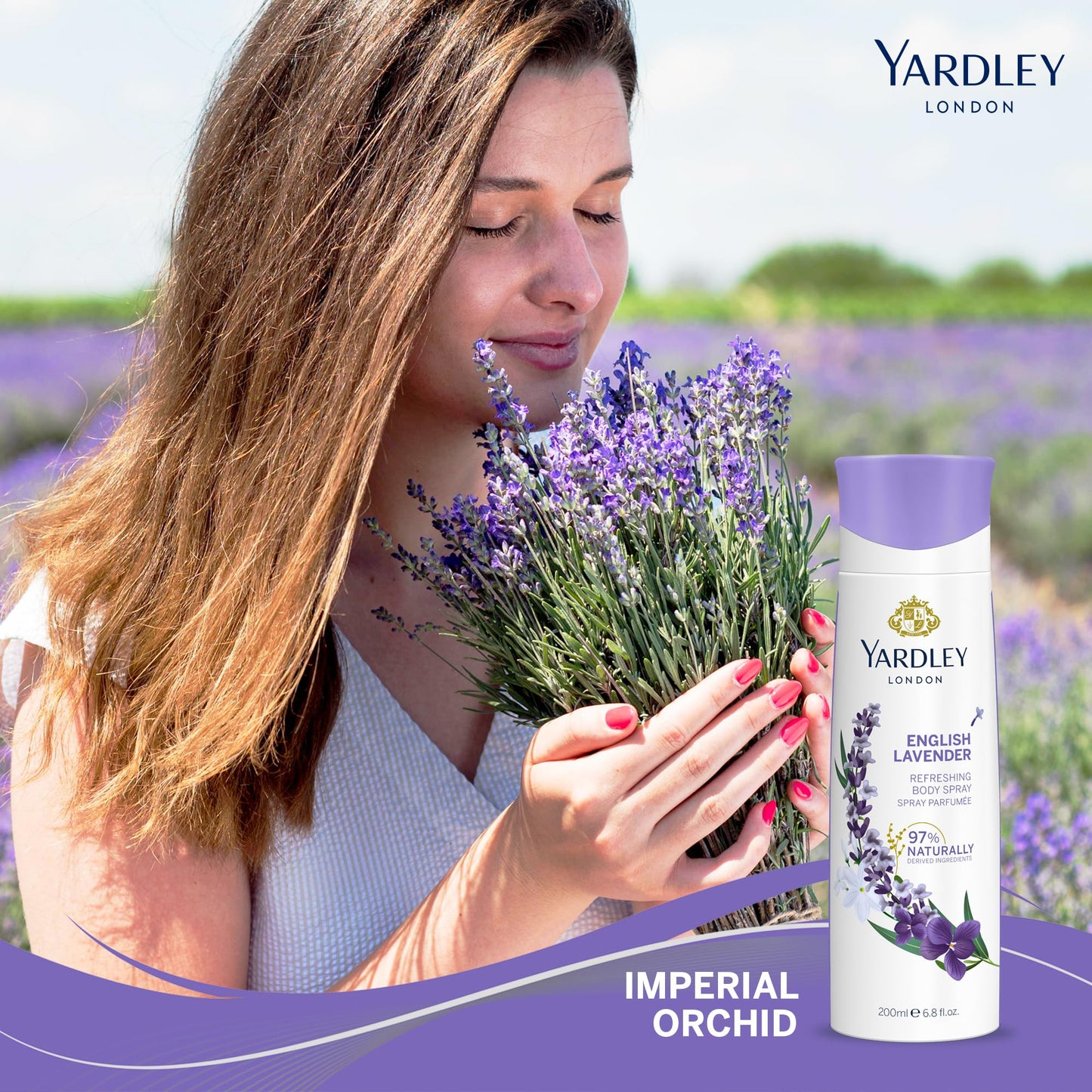 Yardley English Lavender By Yardley Of London For Women. Refreshing Body Spray 6.8 Oz. - Medaid International