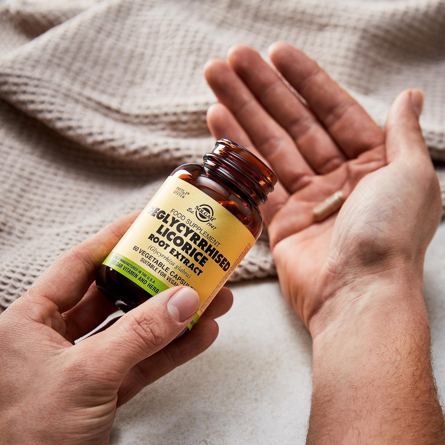 Solgar Standardized Full Potency Deglycyrrhized Licorice Root Extract Vegetable Capsules, 60 Count - Medaid International