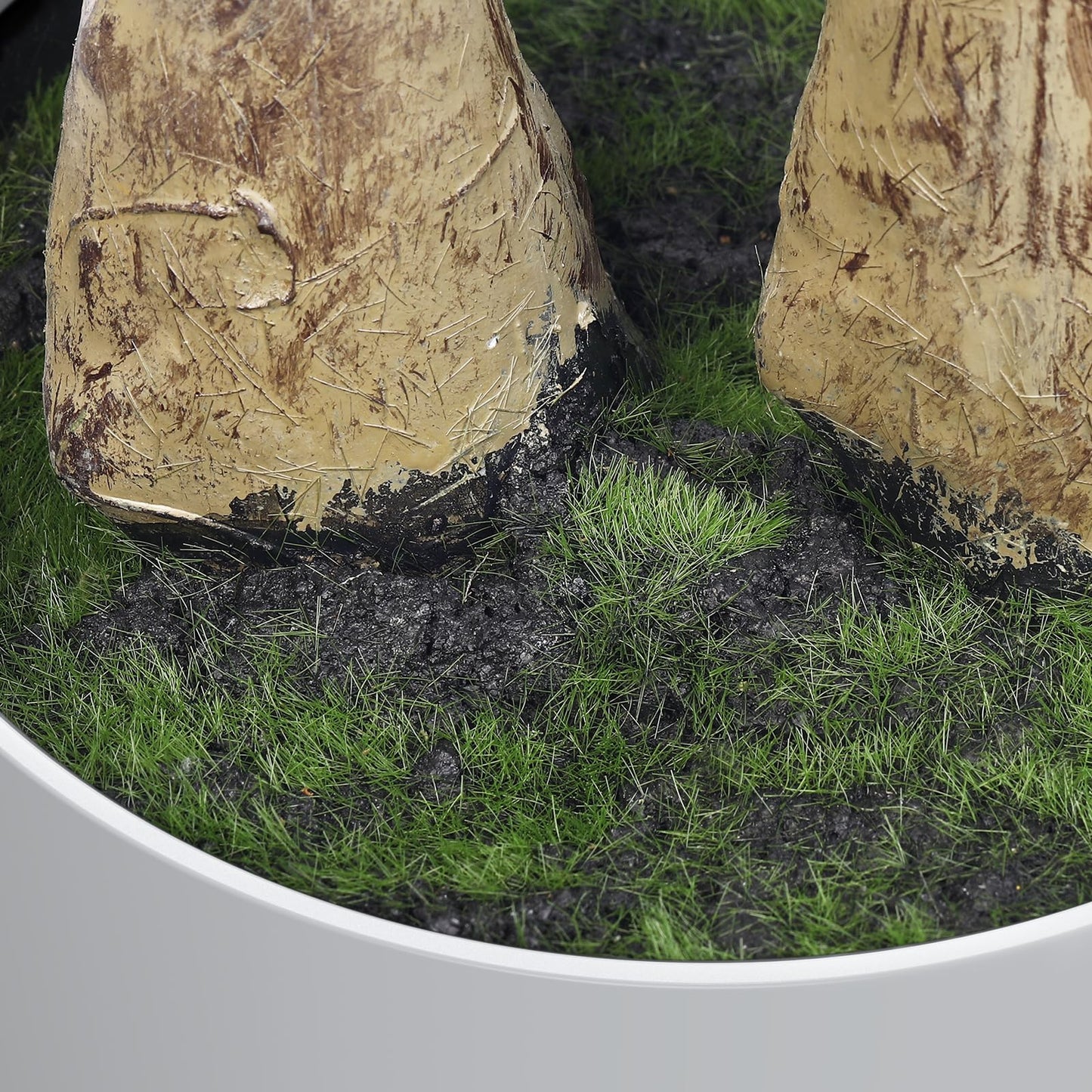 Alupssuc 6FT Artificial Olive Tree Big tall Fake Plants, 6 Feet Artificial Olive Silk Plants Indoors with Curved Trunk in Pots, Fake Tree for Home Office Living Room Indoor Outdoor Decor, 180cm - Medaid International