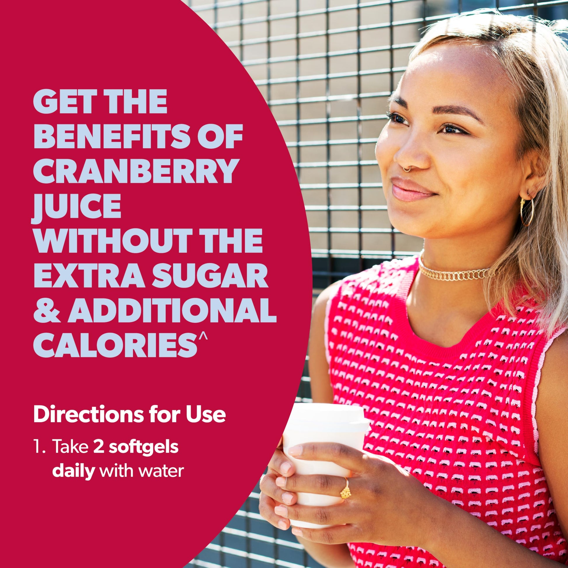 AZO Cranberry Supplement, Made with Concentrated Whole Fruit Cranberry Powder to Help Cleanse and Protect the Urinary Tract*, Sugar Free Cranberry Pills, Non-GMO, 100 Softgels - Medaid International