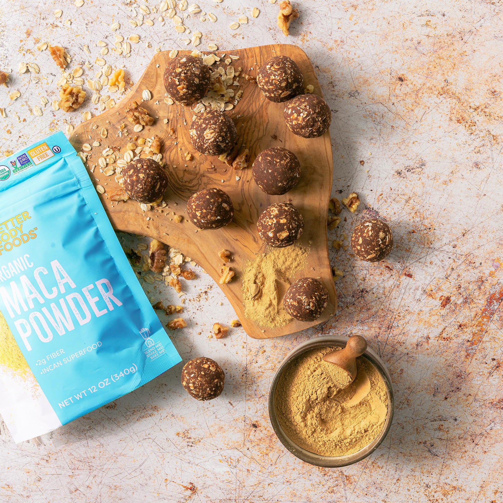 BetterBody Foods Organic Maca Powder, Non-GMO & Gluten-Free, 12 Ounce - Medaid International