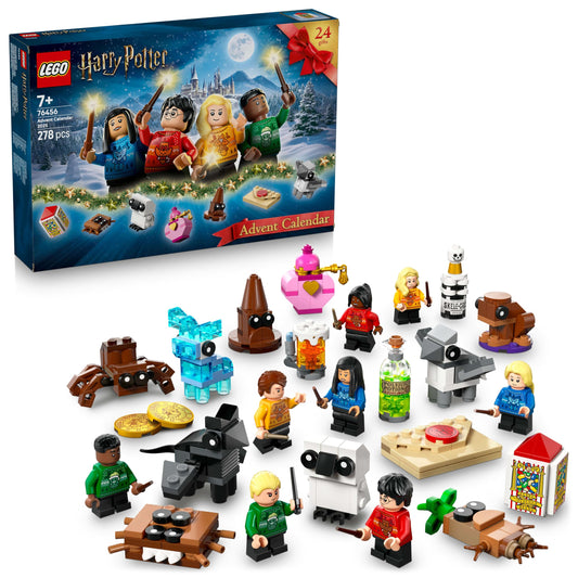 Lego 76456 Harry Potter Lego(R) Harry Potter Advent Calendar 2025 Toy Birthday Present Blocks Boys Girls Children 7 8 9 Years Old Elementary School Harry Potter Goods Interior Stylish Figure Goods - Medaid International
