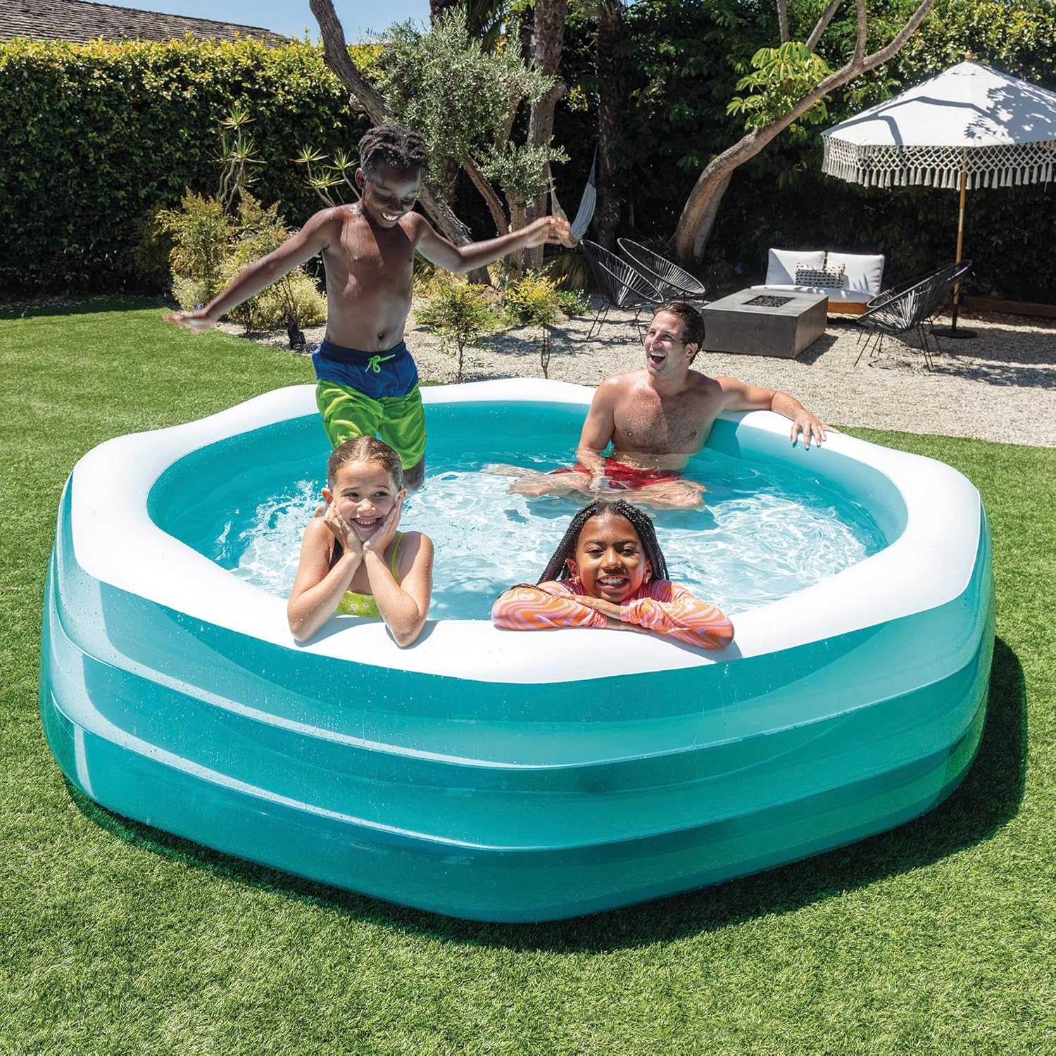 Swim Center Octagonal Family Pool - Medaid International