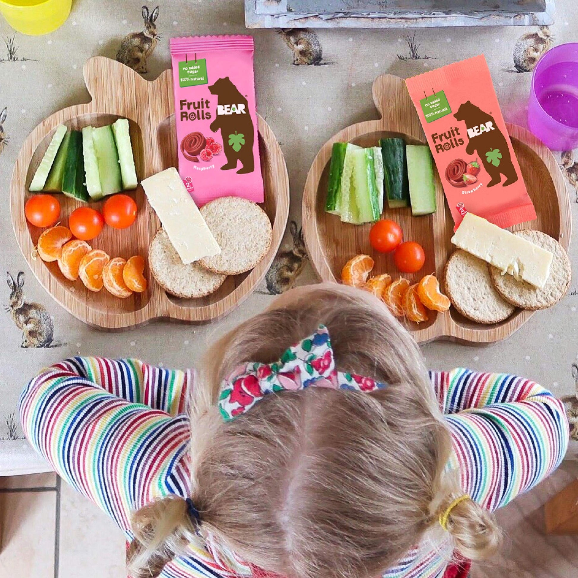 Bear Yoyo 100 Percent Fruit Rolls Raspberry 20 g (Pack of 18) - Medaid International