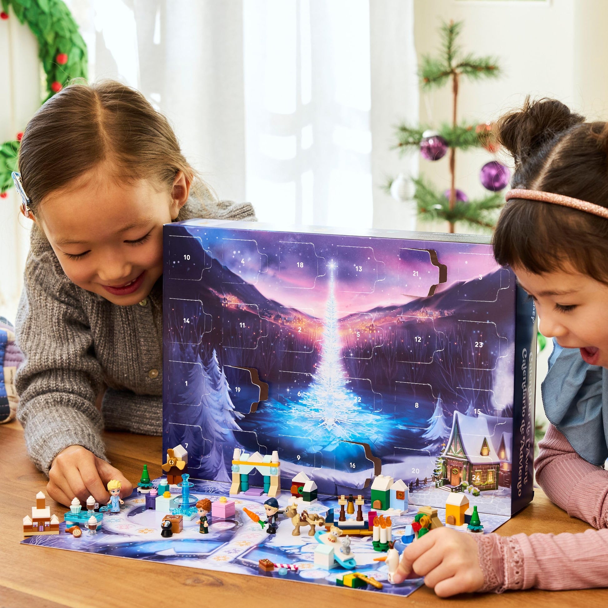 Lego 43273 Disney Princess LEGO(R) Disney Frozen Advent Calendar 2025 Toy Birthday Present Blocks Educational Girls Boys Children 5 6 7 8 Christmas Disney Goods - Medaid International