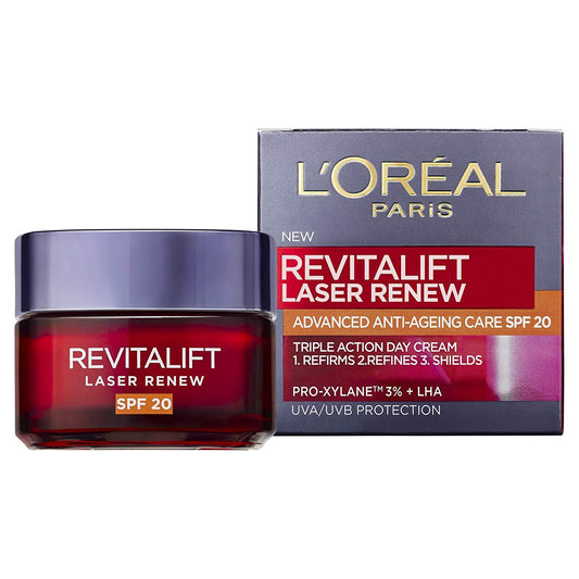 L'Oreal Revitalif laser x3 Day cream spf 20 - Medaid