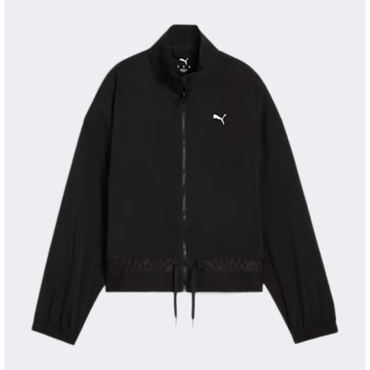 Puma Lace Woven Women Training Jacket Black - Medaid International