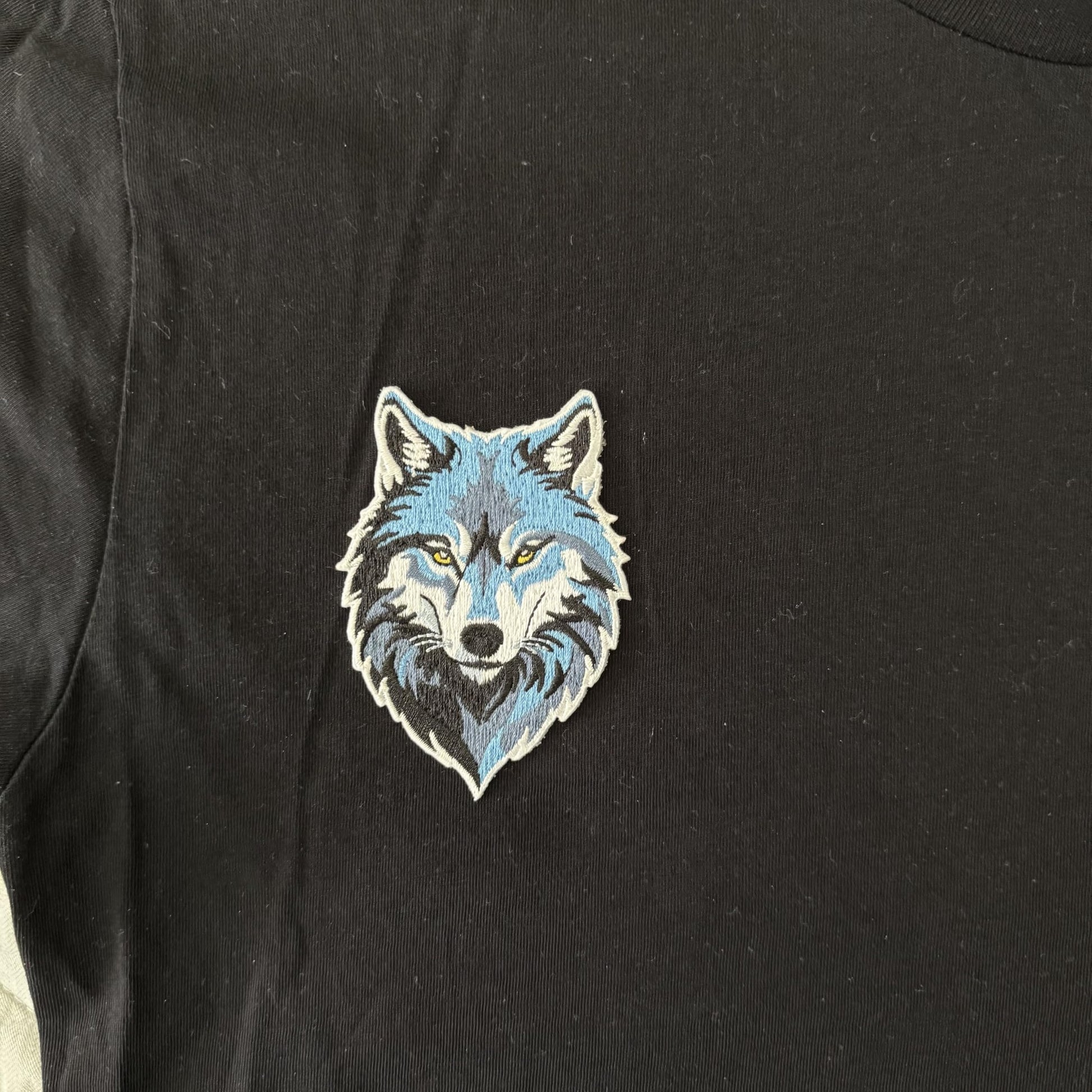 3.5" Wolf Iron On Patch - Embroidered Wolves Be Tactical The Lone Forrest Animal Wolf Applique Appliques Iron On Sew On Patches for Holes, Clothing, Jeans, Hat, Backpacks, Clothes - Medaid International