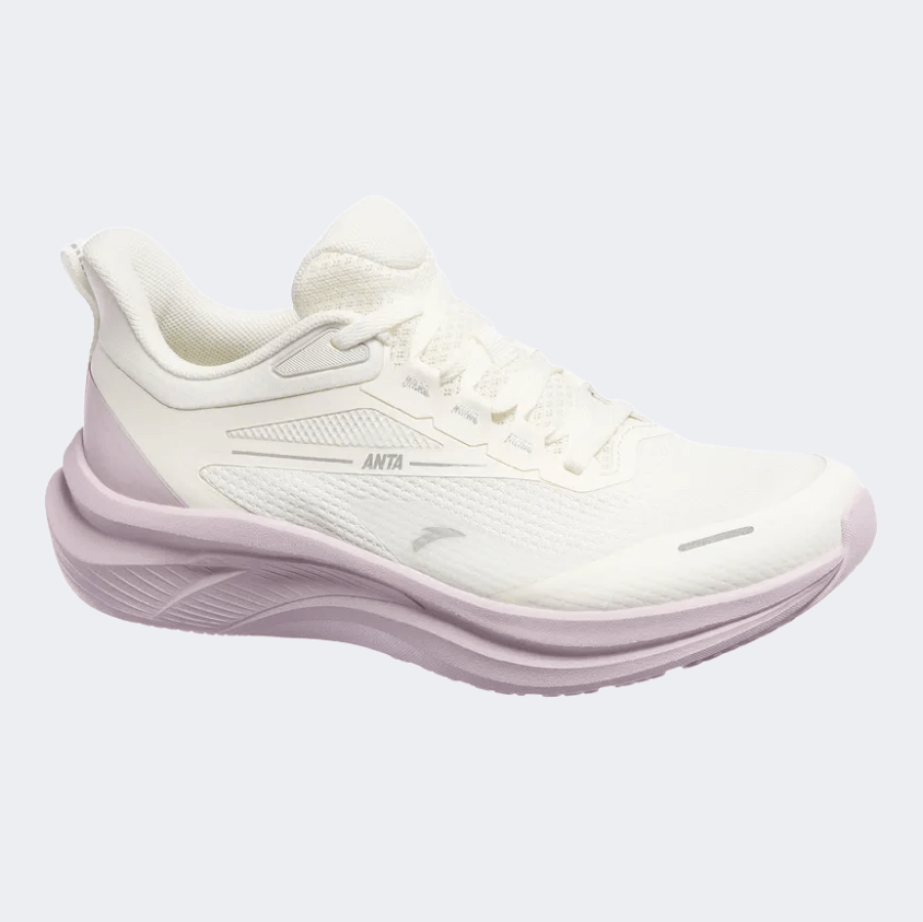 Anta Basic Women Running Shoes Beige/Light Pink - Medaid International
