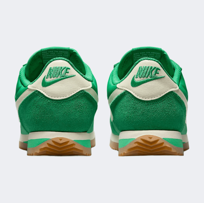 Nike Cortez Textile Women Lifestyle Shoes Green - Medaid International