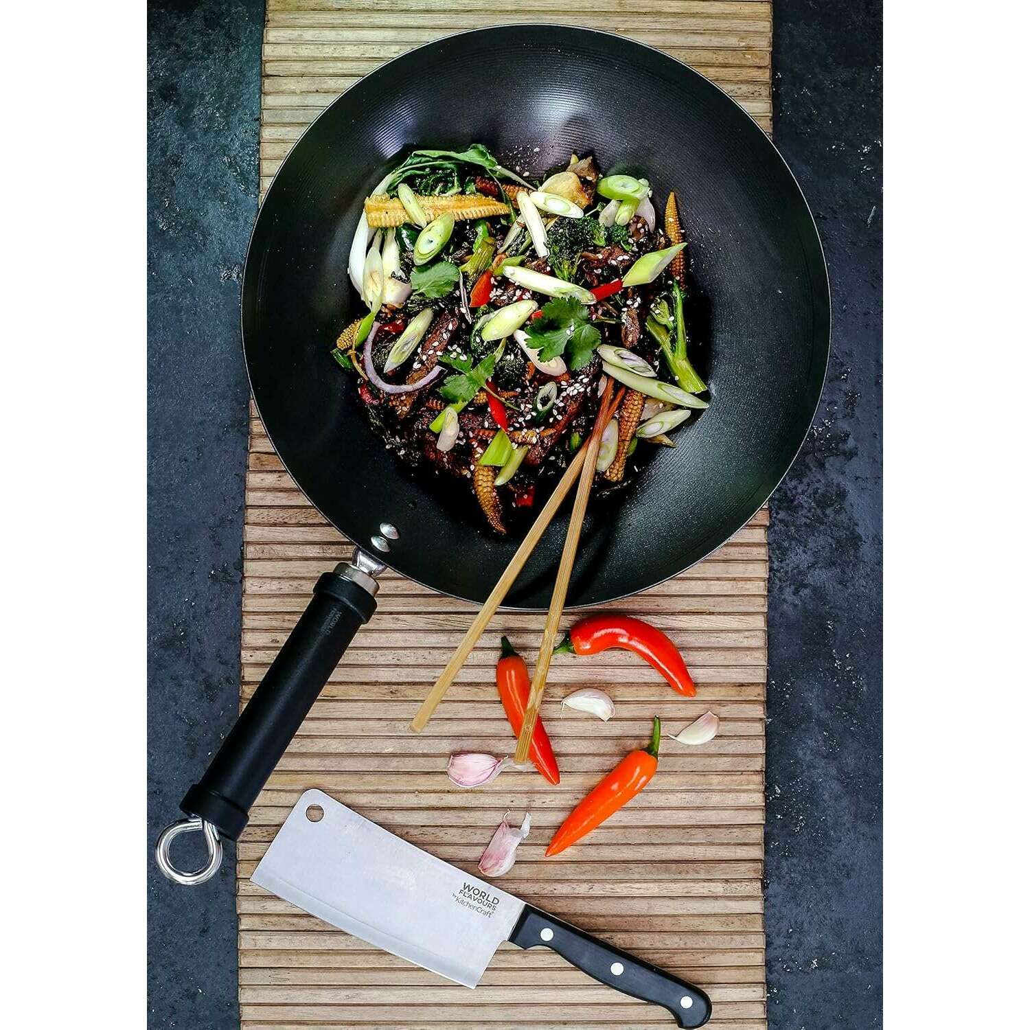 World of Flavours Oriental 15cm Cleaver - Medaid International