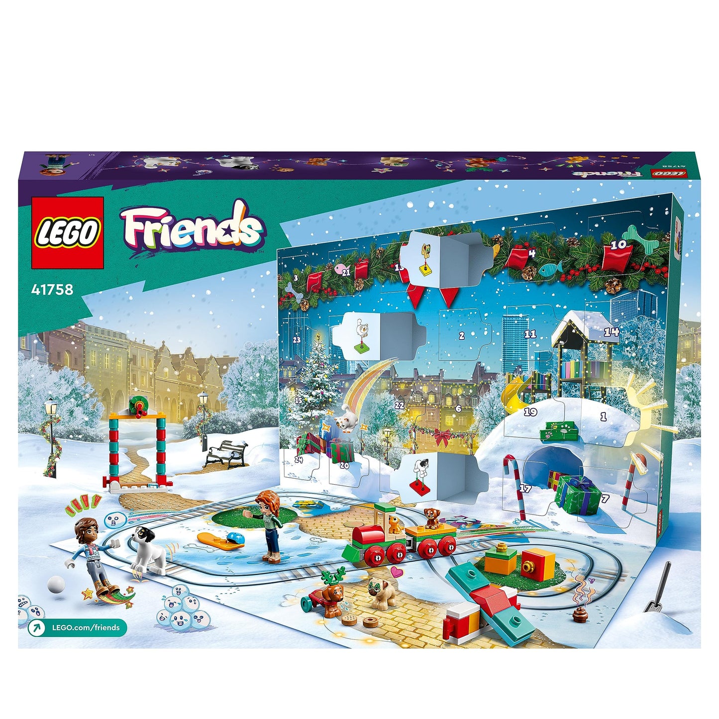 LEGO 41758 Friends Advent Calendar 2023 (231 Pieces) - Medaid International