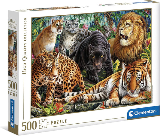Puzzle PZL 500 HQC WILD CATS - Medaid International