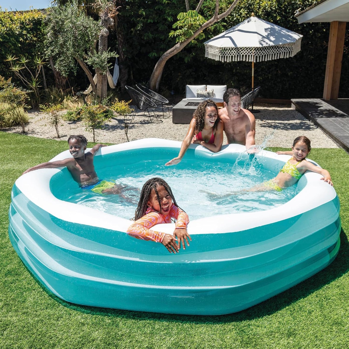 Swim Center Octagonal Family Pool - Medaid International