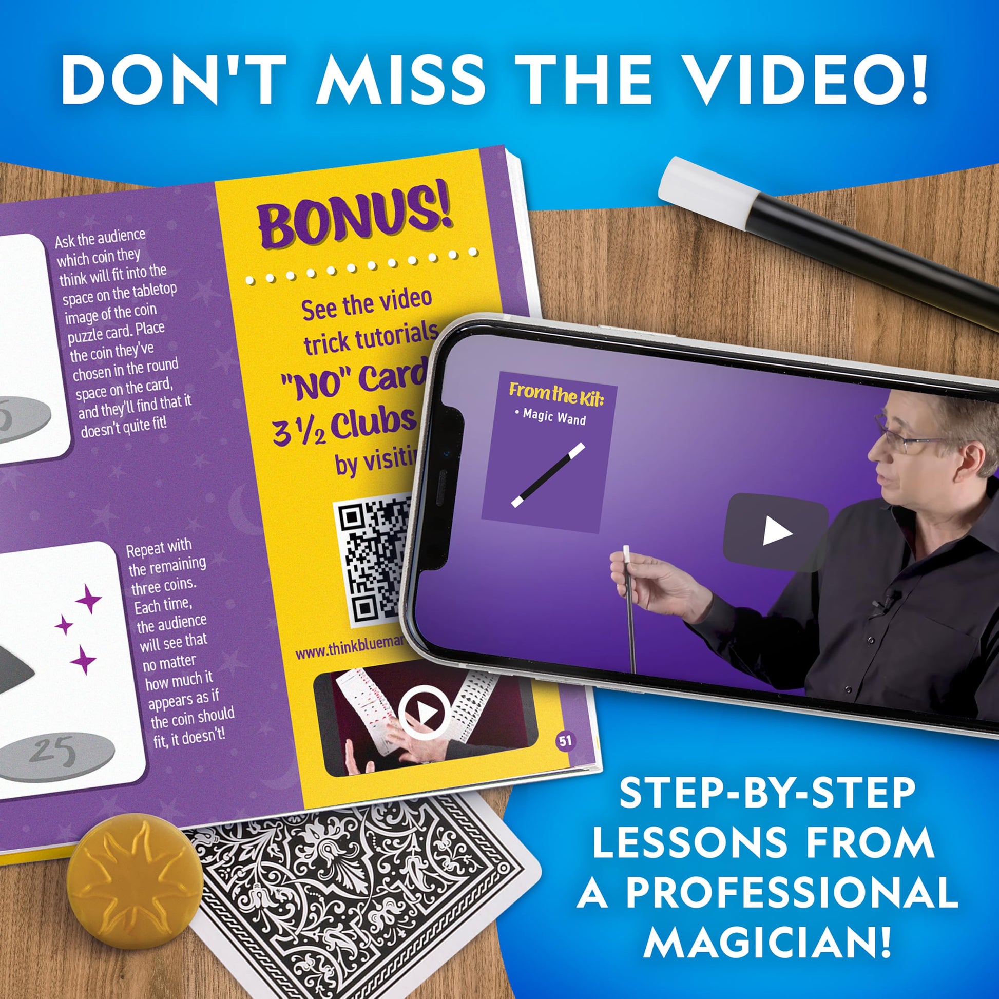 National Geographic Magic Advent Calendar 2025 – 24 Days of Magic Tricks & Science Experiments, Holiday Countdown Calendar for Kids, Christmas Activity - Medaid International