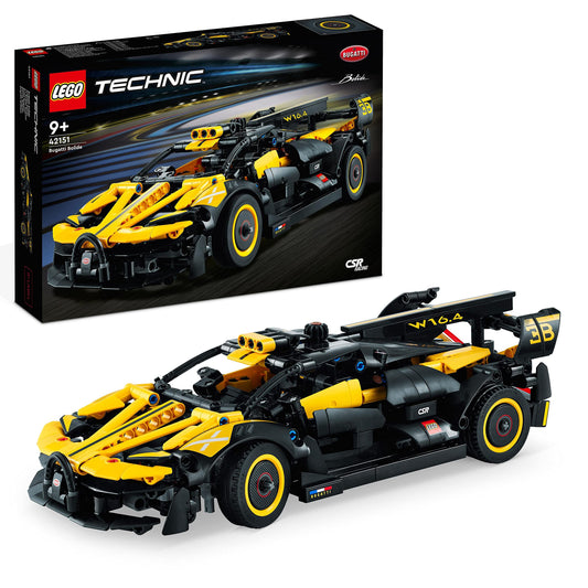 LEGO 42151 Technic Bugatti Car Toy Car Racing Model Car Collectible Iconic Vehicles from 9 Years Old - Medaid International