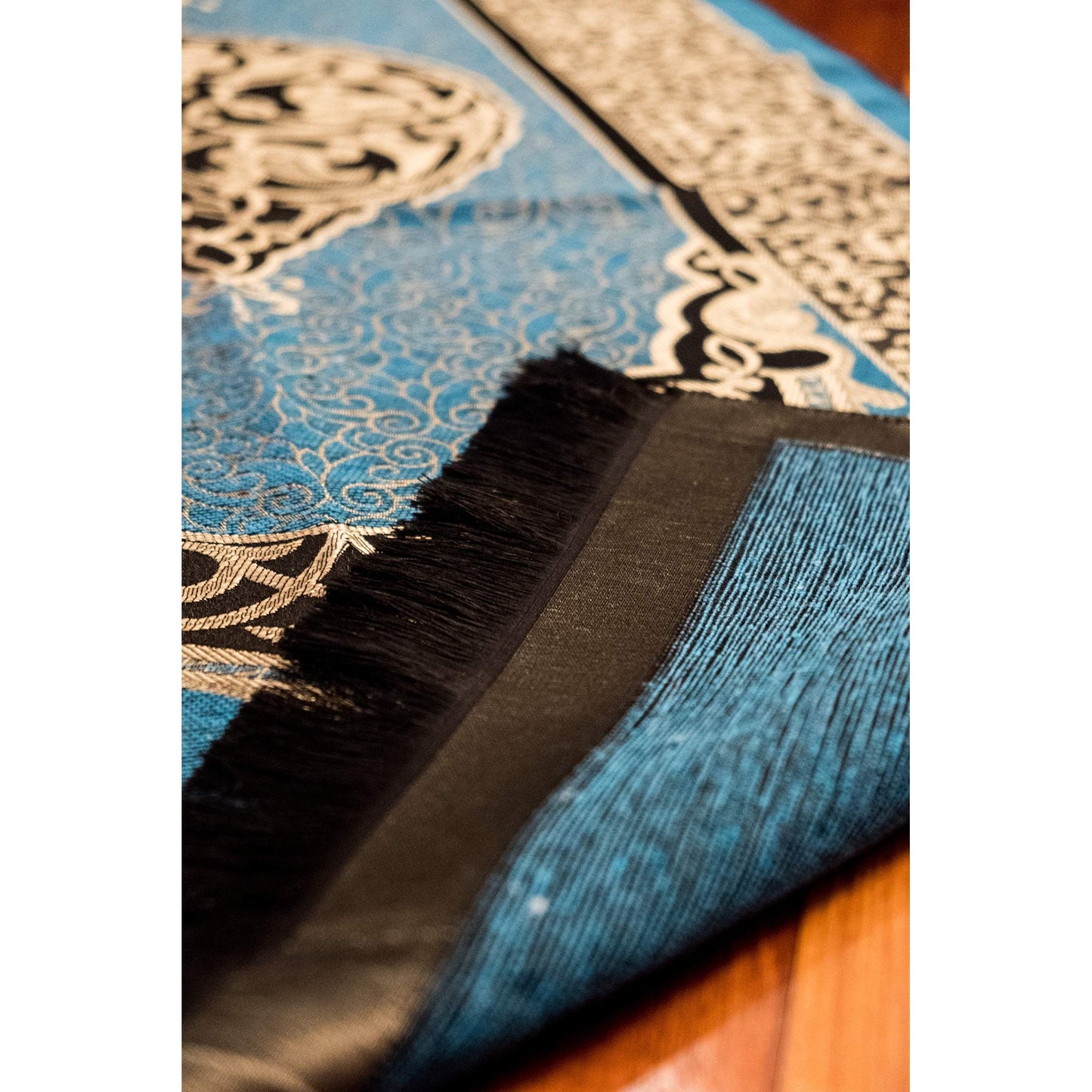 AVANOS Muslim Prayer Rug - Islamic Mat for Muslim Prayers - Great Ramadan Gifts for Muslim Men and Women - Portable Prayer Mat Rug - Special Design Turkish Pocket Praying Rug - Easy to Carry (Blue) - Medaid International