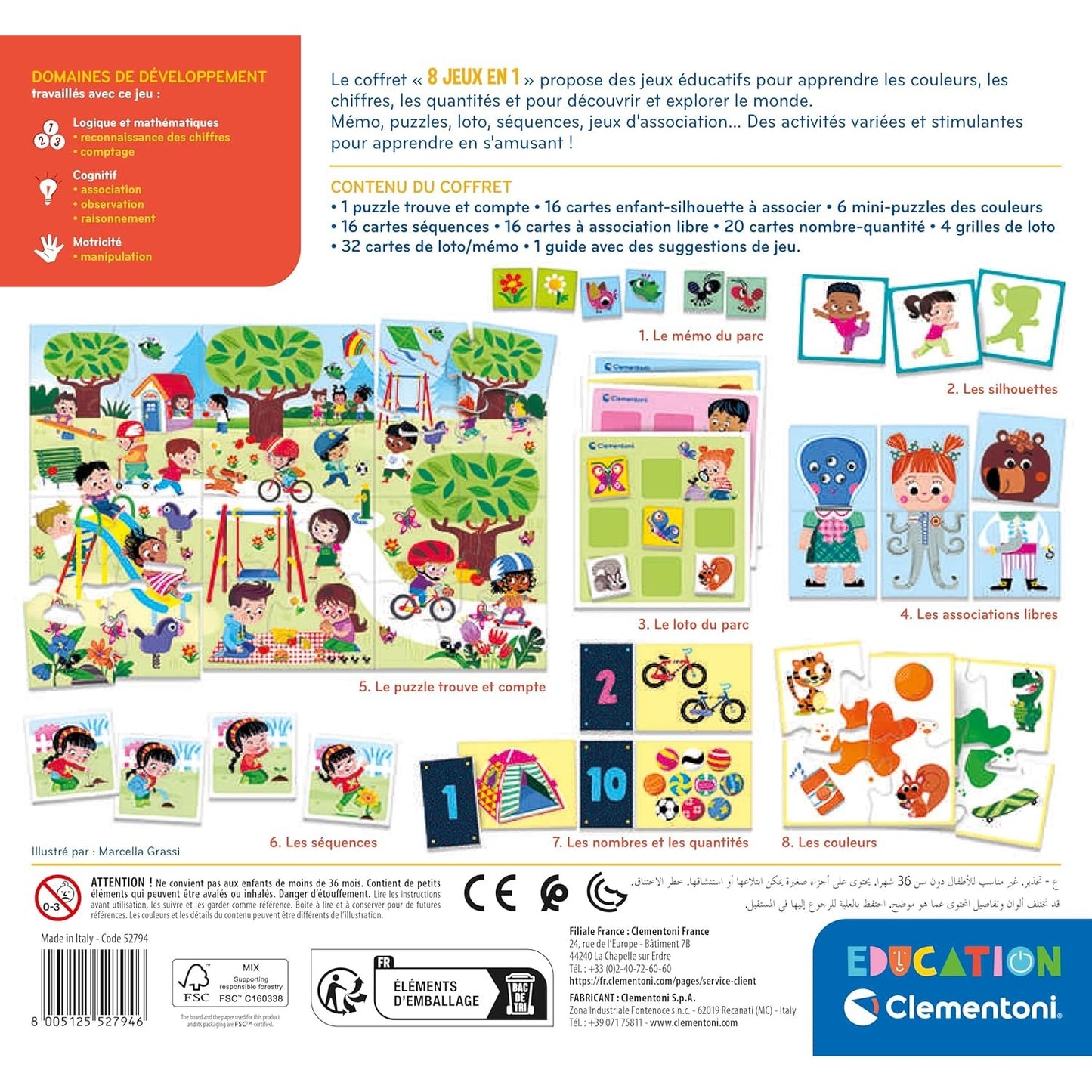 Montessori - 8 Games in 1 - Medaid International