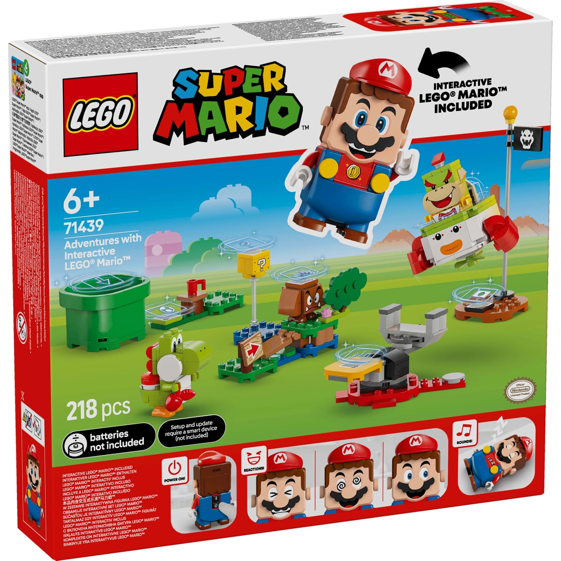 LEGO 71439 Super Mario Abenteuer mit dem interaktiven Mario, - Medaid International