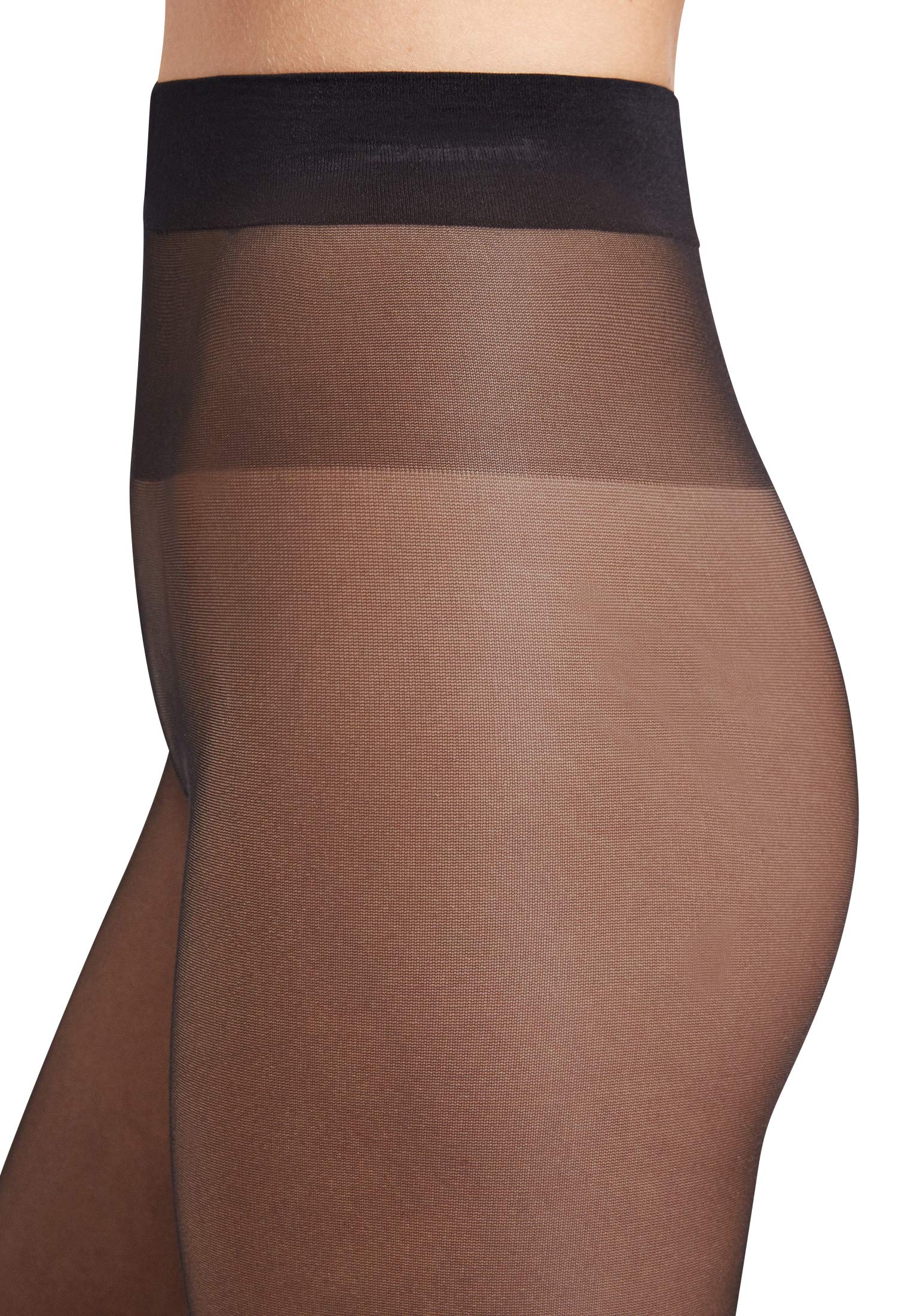 Wolford Women's Satin Touch 20 Tights Set (3 Units), Black, X-Large - Medaid International