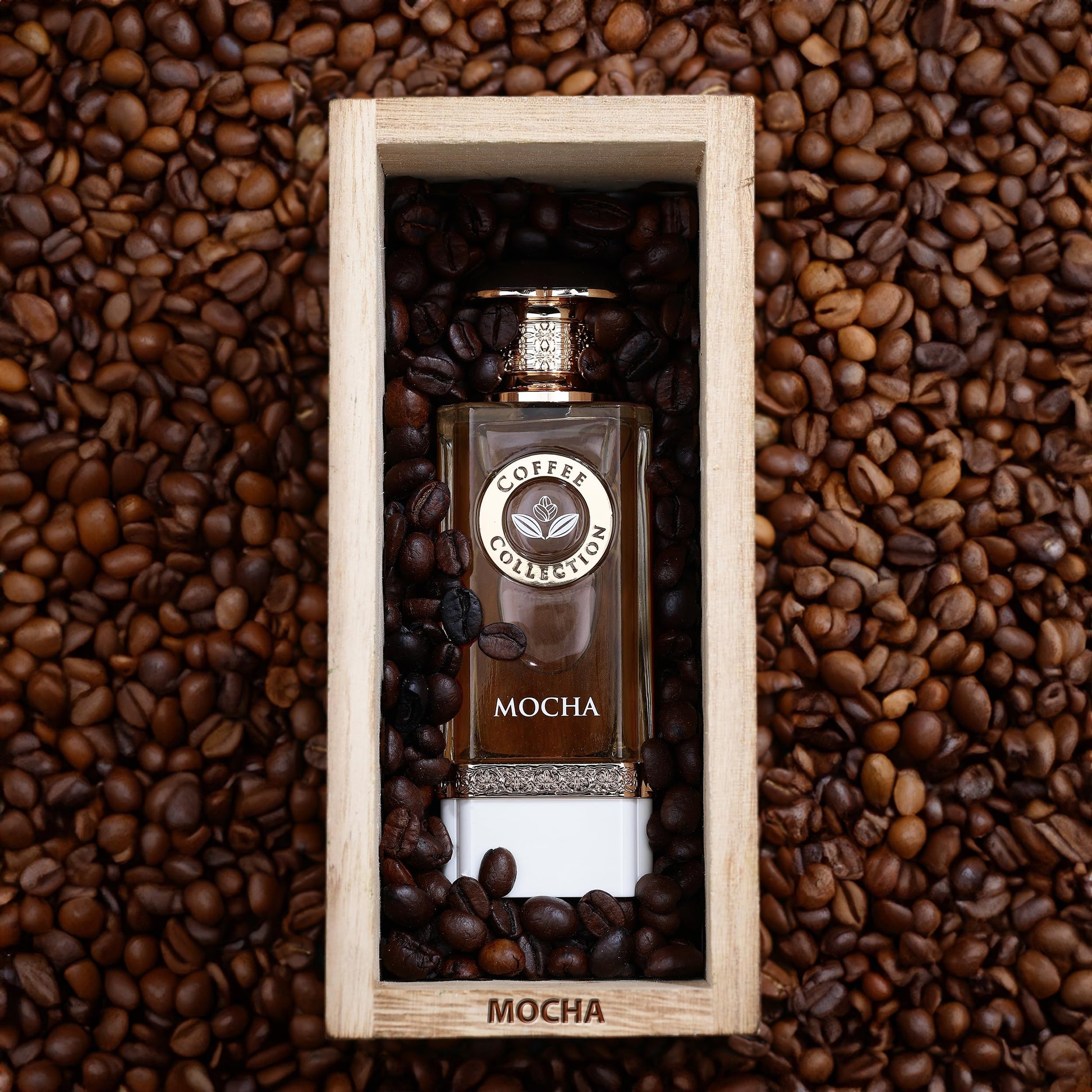 Fragrance World Coffee Collection Mocha Eau de Parfum Spray, 3.4 fl oz - Medaid International